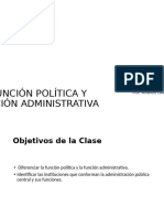 Funcion Administrativa-Funcion Politica