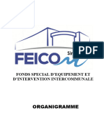 Organigramme FEICOM