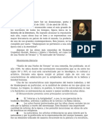 William Shakespeare Fue Un Dramaturgo, Poeta y Actor Inglés, (26 de Abril de 1564 - 23 de Abril de 1616)