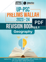 UPPSC - Geography - Prelims Revision Booklets