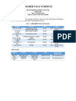 Swagatam'24 Schedule