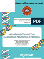 Asesoramiento Genético, Diagnóstico Preventivo y Prenatal (Seminario 5)