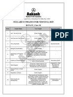 Botany Syllabus