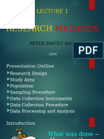 Research Methodology Llecture 1-1