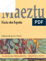 Maeztu - Hacia Otra España