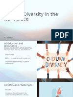 Cultural Diversityy