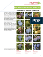 Fructus Listevariétale Prunes 21