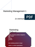 Marketing Management 1.1