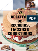 27 Receitas de Recheio Massas e Cberturas