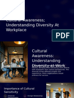 Cultural Awareness Understanding Diversity at Work