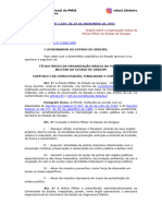 Lei de Organizaã Ã o BÃ¡sica - PMSE - LEI NÂº 3.669, DE 07 DE NOVEMBRO DE 1995 2