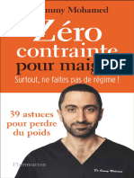 Zero Contrainte Pour Maigrir Surtout Ne Faites Pas de Regime