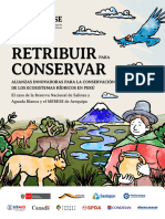 Retribuir para Conservar Brochure Merese Arequipa 1