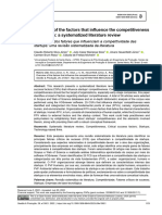 Overview of The Factors That Influence The Competitiveness of Startups A Systematized Literature Review