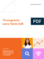 Fluxograma para Teste A-B 