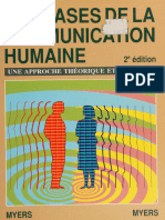 Les Bases de La Communication Humaine Une Approche Théorique e