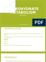 Carbohydrate Metabolism 300L