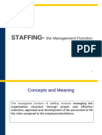 PART-4 Staffing