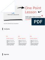 One Point Lesson - PPTMON