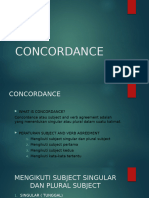 Concordance