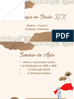 Aula 17 - A Europa No Século XIX-1