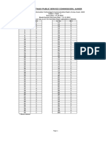 RPSC Programmer Paper 1 Answer Key