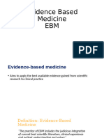 Evidence Based Medicine (Autosaved) (Autosaved) (Autosaved)