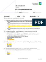 Written Exam - Safety Supervisor (Answer)