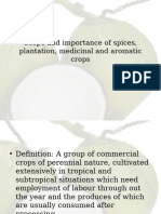 Lecture 1 Scope and Importance of Plantation Spices Aromatic and Medicinal Plants - PPTX 2