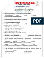 XI - Lib - Sc. - Ch-2 Revision Paper