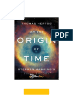 On The Origin of Time