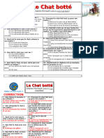 Fiche de Rallye Lecture Le Chat Botte