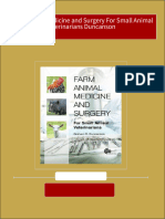 Farm Animal Medicine and Surgery For Small Animal Veterinarians Duncanson Ebook All Chapters PDF