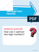 Two-Digit Fact Families: Chapter 4 Lesson 1