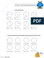 Dossier Mesures de Temps