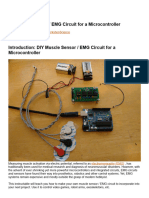 DIY Muscle Sensor - EMG Circuit For A Microcontroller - 13 Steps (With Pictures) - Instructables