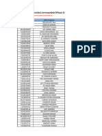 Liste Des Bacheliers (Es) Convoque (E) S - (Phase 1)