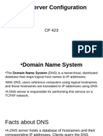 CP423 DNS Configuration