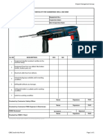 K038-Pic-Checklist For Hammering Drill Machine