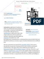 Automation - Technology, Types, Rise, History, & Examples - Britannica