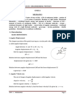 UNIT - 1 Mechanics-Merged