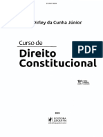 Curso Direito Constitucional Cunha 18.ed