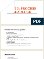 Unit 3 Process Deadlocks