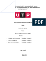 Avance 2 - Gestión de Proyectos