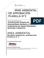 INFORME AMBIENTAL PLANILLA SUP 1 Obs