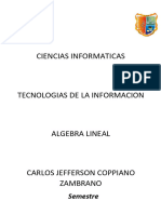 Actividad #3 Algebra Jefferson Coppiano