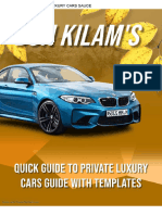 Don Kilam's Quick Guide To Luxury Cars