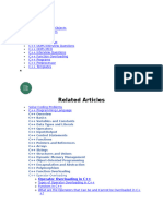 Operator Overloading in C M M