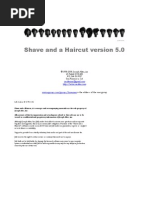 Shave and A Haircut 5.5 Manual