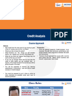 Credit Analysis - Slides